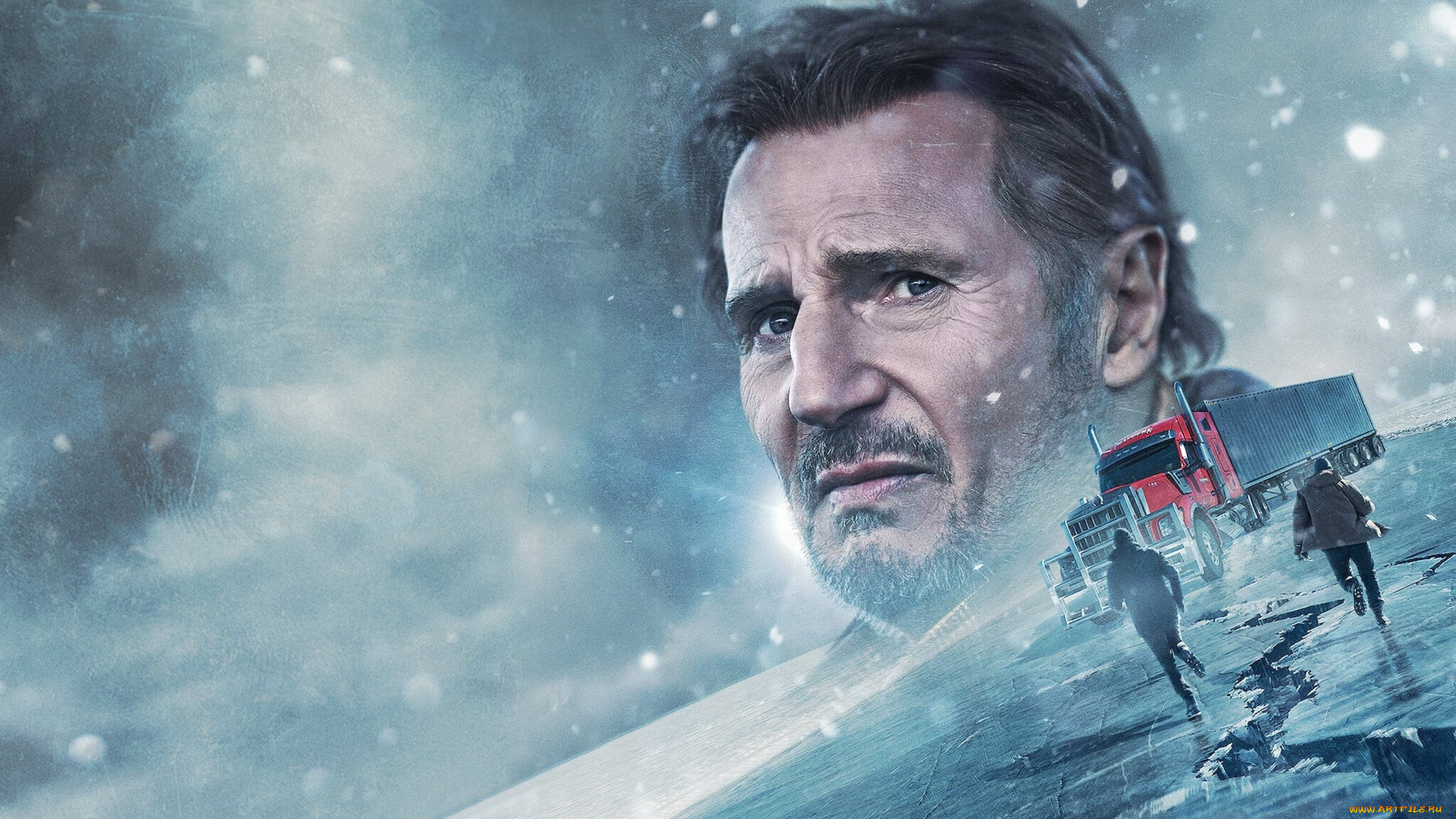 the ice road , 2021,  , the ice road, , , , , , , liam, neeson, mike, mccann